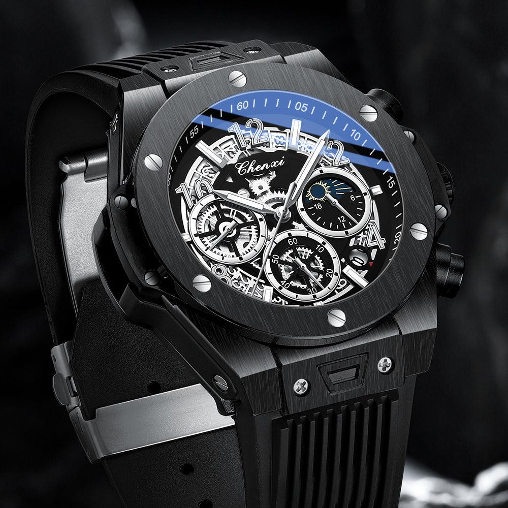 Relógio Octa S22 - Alfa Wear - relógio, relógio de couro, relógio de metal, relógio esportivo, relógio masculino