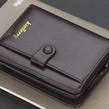 Carteira Liverch - Alfa Wear - carteira, carteira de couro, couro liso, couro polido, espaçosa, robusta, ziper
