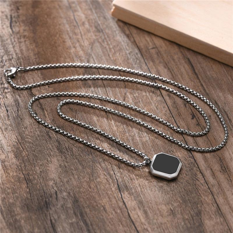 Colar Reflex - Alfa Wear - colar, colar de aço, colar de metal, colar masculino