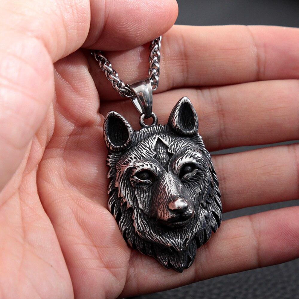 Colar Wolf - Alfa Wear - colar, colar de aço, colar de metal, colar masculino