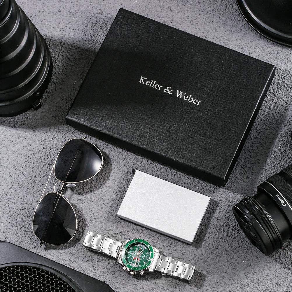 Kit Givert - Alfa Wear - combo, kit, kit pulseira, kit relógio, kits, pulseira masculina, relógio masculino
