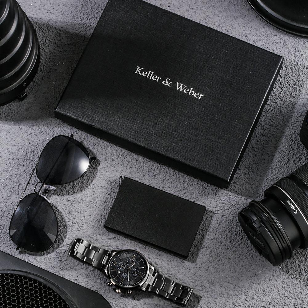 Kit Obscure - Alfa Wear - combo, kit, kit pulseira, kit relógio, kits, pulseira masculina, relógio masculino
