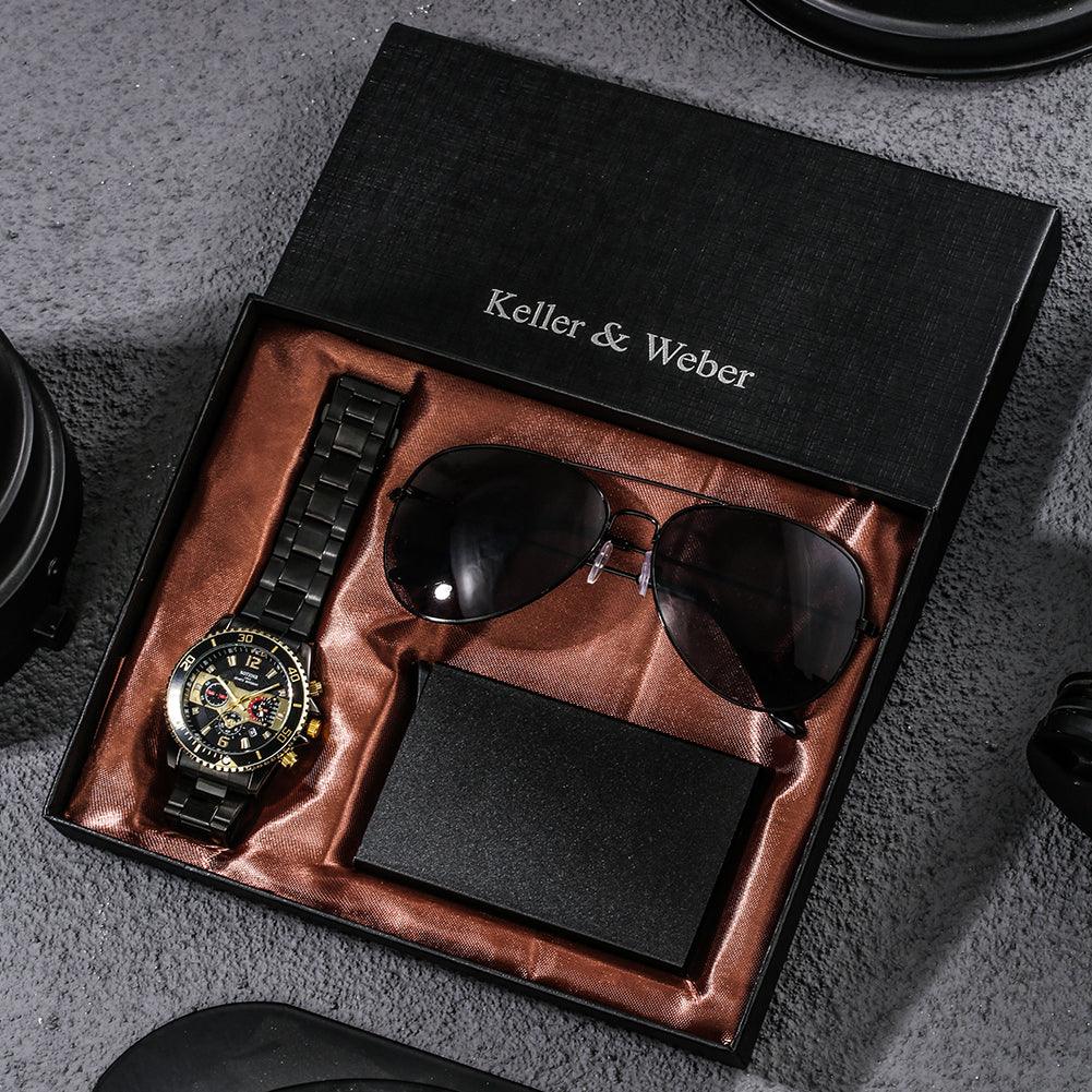 Kit Prolt - Alfa Wear - combo, kit, kit pulseira, kit relógio, kits, pulseira masculina, relógio masculino