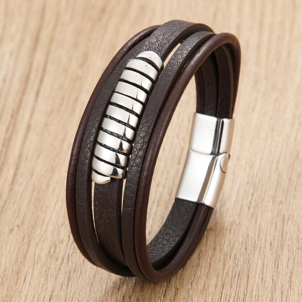 Pulseira Curl - Alfa Wear - pulseira, pulseira de couro, pulseira masculina