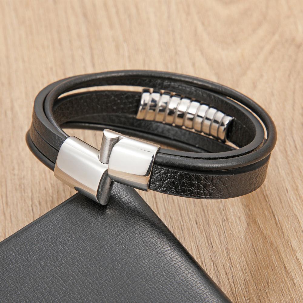 Pulseira Curl - Alfa Wear - pulseira, pulseira de couro, pulseira masculina