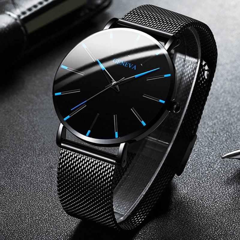 Relógio Bluck ML7 - Alfa Wear - relógio, relógio de couro, relógio de metal, relógio esportivo, relógio masculino