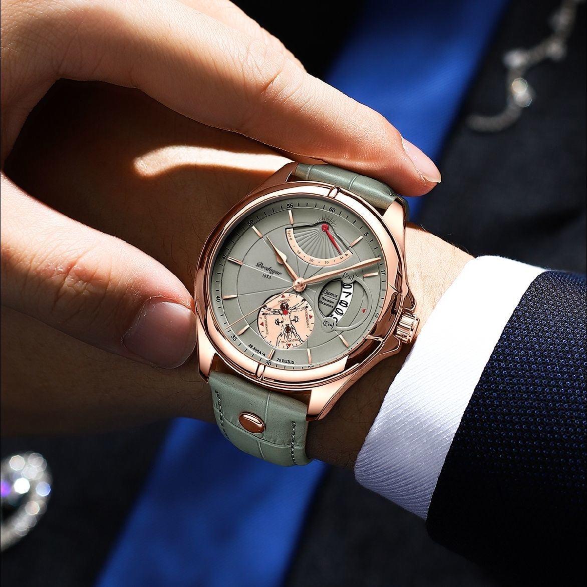 Relógio Borvek P91 - Alfa Wear - relógio, relógio de couro, relógio de metal, relógio esportivo, relógio masculino