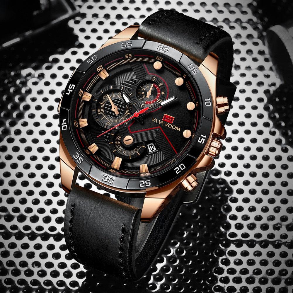 Relógio Celborn Series G49 - Alfa Wear - relógio, relógio de couro, relógio de metal, relógio esportivo, relógio masculino