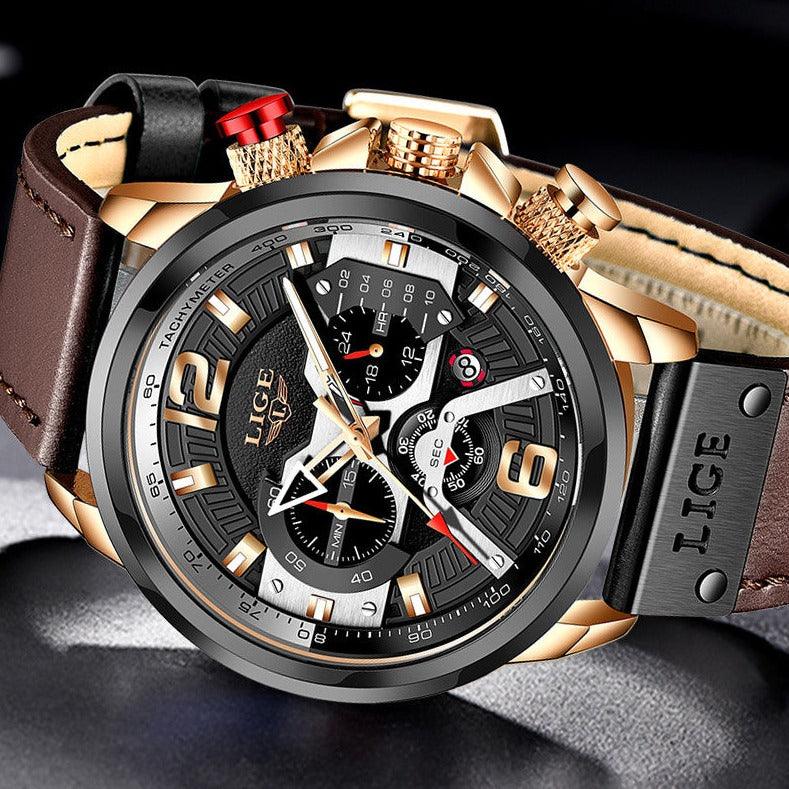 Relógio Senblont Series L126 - Alfa Wear - relógio, relógio de couro, relógio de metal, relógio esportivo, relógio masculino