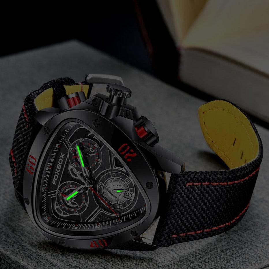 Relógio Velocci A1 - Alfa Wear - nylon, náilon, relógio, relógio de couro, relógio masculino