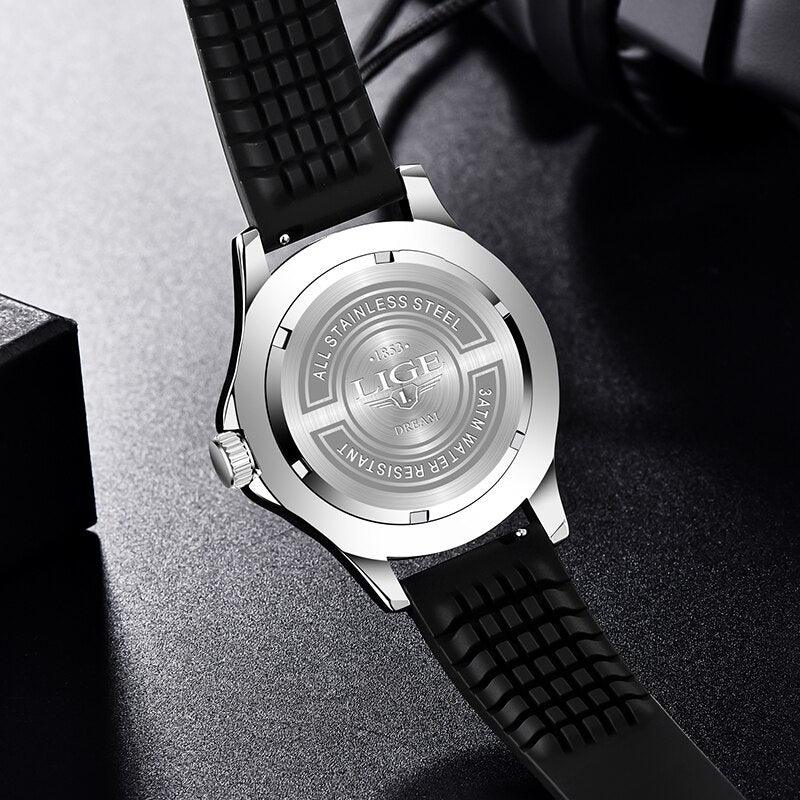 Relógio Santtier PL49 - Alfa Wear - relógio, relógio de couro, relógio de metal, relógio esportivo, relógio masculino