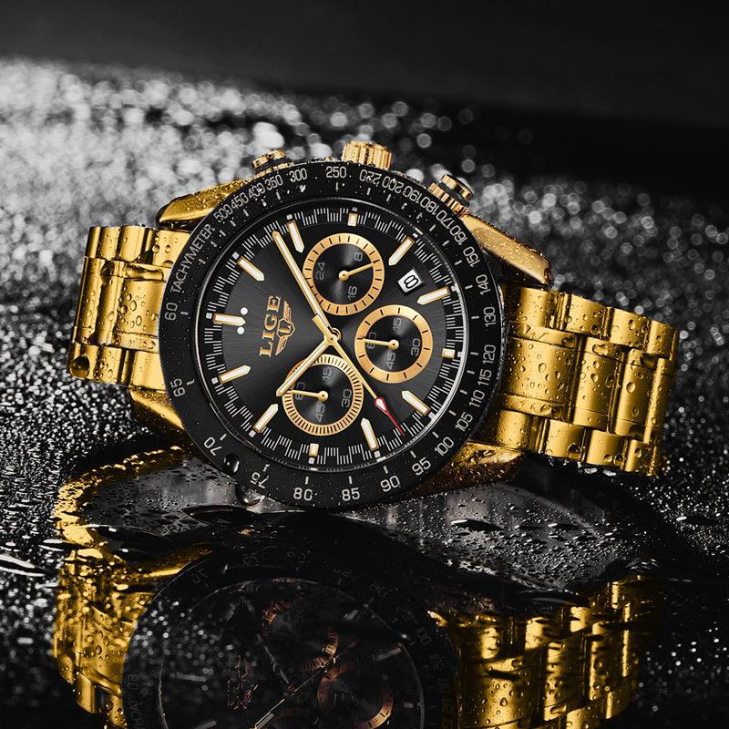 Relógio Teebag L9001 - Alfa Wear - relógio, relógio de couro, relógio de metal, relógio esportivo, relógio masculino