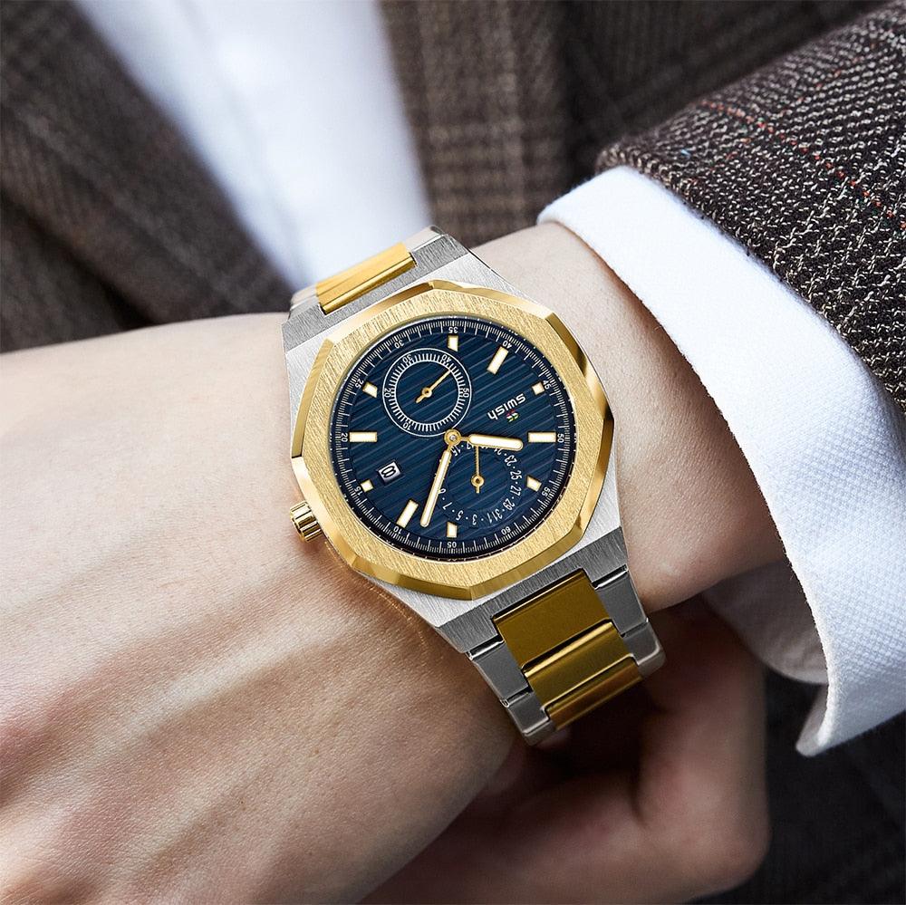 Relógio Gladium Series K7 - Alfa Wear - relógio, relógio de couro, relógio de metal, relógio esportivo, relógio masculino