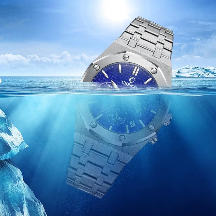 Relógio Kronos SV2 - Alfa Wear - relógio, relógio de couro, relógio de metal, relógio esportivo, relógio masculino