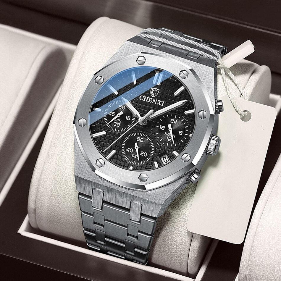 Relógio Kronos SV2 - Alfa Wear - relógio, relógio de couro, relógio de metal, relógio esportivo, relógio masculino