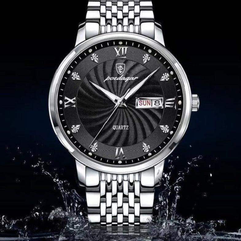 Relógio Roman S27 - Alfa Wear - relógio, relógio de couro, relógio de metal, relógio esportivo, relógio masculino