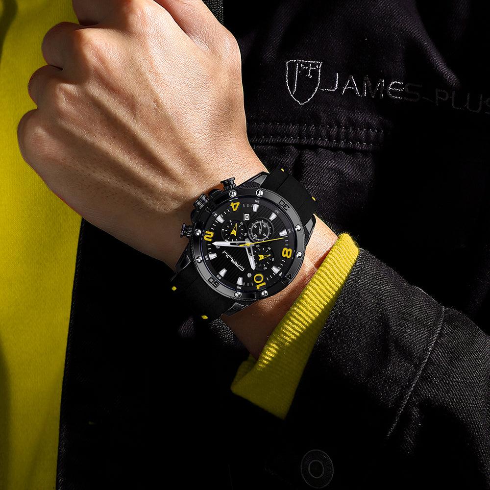 Relógio Spark D20 - Alfa Wear - relógio, relógio de couro, relógio de metal, relógio esportivo, relógio masculino
